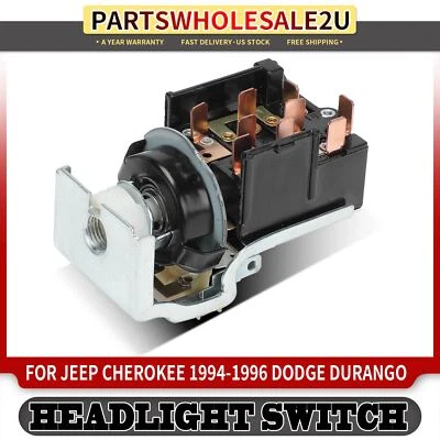 Interruptor de farol para Jeep Cherokee 1994-1996 Dodge Dakota Durango Ram 1500/2500 - Imagem 1 de 4