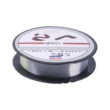 100M Durable Strong Sea Fishing Line Fluorocarbon Fishing Tackle Transparent New