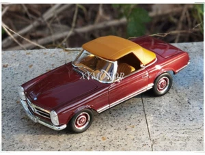 NOREV 1/18 Benz 230 SL 1963 Convertible Metal Diecast Model Car Kids Toys Gifts - Picture 1 of 12