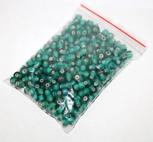 500 grams White Heart Beads, Jewelry making glass beads. - Picture 1 of 4