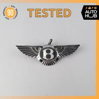 Bentley Continental GT Trunk Lid Unlock Release Handle Emblem OEM - Image 1 of 4