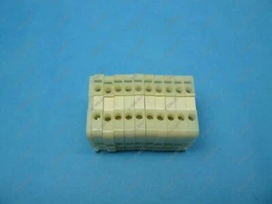 Allen Bradley 1492-H1 Feed Through Terminal Block 30 Amp White Clean Qty 10 - Picture 1 of 5