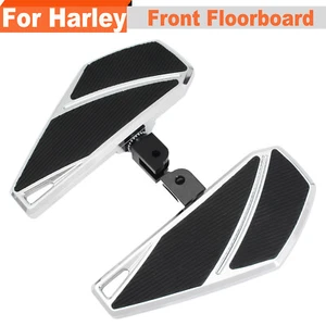 Front Floorboard For Harley Softail Sport Glide Breakout Low Rider Street Bob - Picture 1 of 13