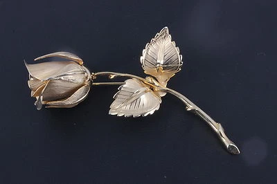 COSTUME GIOVANNI ROSE BROOCH FASHION 3156 Foto 1 de 2