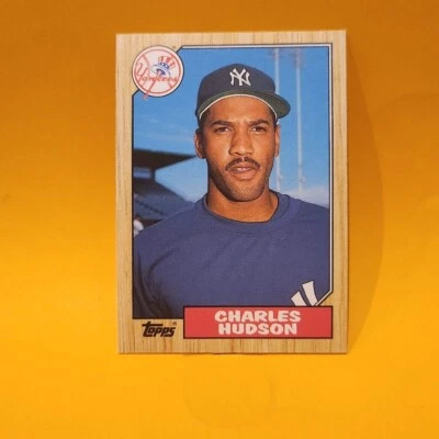 1987 Topps Traded #50T Charles Hudson New York Yankees Baseball Card - Image 1 of 2