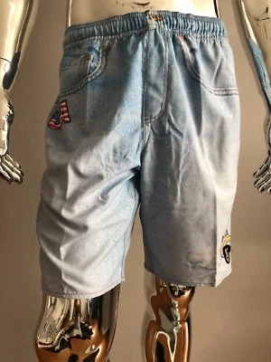 Neff Jeans Like USA Mens Adult Logo Casual Shorts Size M - Image 1 of 4