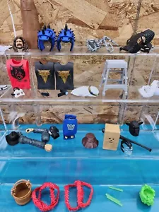 Figura de acción WWE Wrestling Elite accesorios raros Mattel actualizada 5/6/25 - Imagen 1 de 65