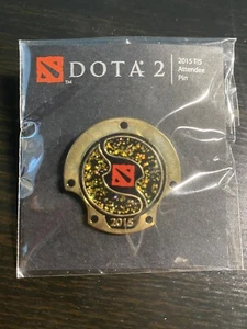 Dota 2 TI5 Attendee Pin 2015 with in game code. (UNOPENED) - Picture 1 of 1