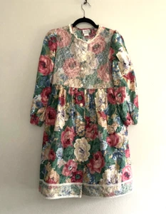 Rare Editions Dress Womens S Girls 14 Floral Lace Cottagecore Grandma Prairie - Picture 1 of 13