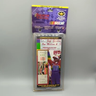 Commemorative ticket Jeff Gordon 8/31/97 @ Darlington raceway 5508/10000 Nascar - Imagem 1 de 4
