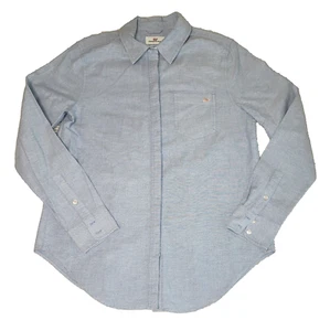 Vineyard Vines women's 2 brushed cotton chambray button front shirt long sleeve - Picture 1 of 5