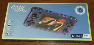 R36H RETRO GAMING HANDHELD CONSOLE - BLACK - 3.5" IPS SCREEN - 256GB - Picture 1 of 9