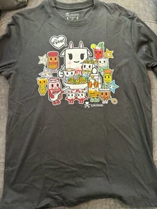 NWOT Tokidoki x Fred 62 Breakfast Besties T-shirt Unisex Medium - Picture 1 of 2