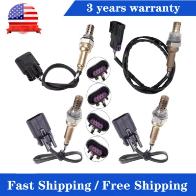 Set Of 4 Up+Down O2 Sensor For Kia Sorento 3.3L V6 2008 2009 3.8L V6 2007 - 2009 - Image 1 of 4