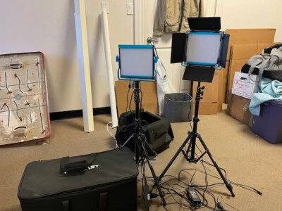 Dracast X Series LED500 35W Bi-Color LED 2-Light Kit #DRX2500BNS - Image 1 of 4