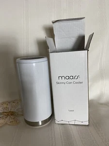 Maars dünner Dosenkühler für schlankes Bier & Hartseltzer | Edelstahl 12 Oz. - Bild 1 von 8