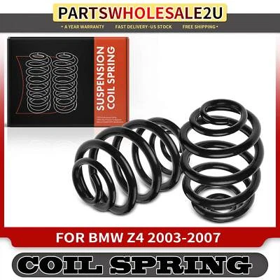 Muelles helicoidales traseros izquierdo y derecho BMW Z4 E89 2003-2005 2007 33536760605 2 piezas Foto 1 de 4