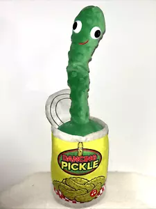 Gagster Funny Stuff 14" Plush Green Dancing Pickle Sings Repeats Tells Jokes - Picture 1 of 5