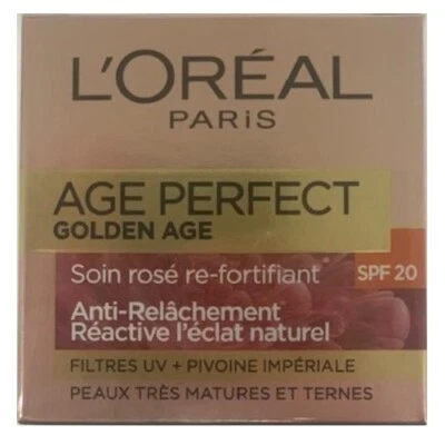 L'ORÉAL LOreal Paris Age Perfect Golden Age LSF 20 mit Pfingstrosen Tagescreme