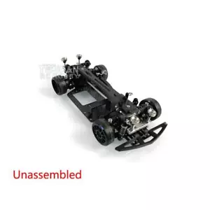 110mm Wheelbase Chassis KIT 1/28 1/24 RC MINID for Tamiya Racing Drift Car Model - Picture 1 of 6