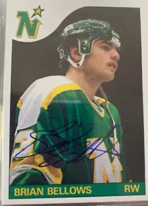 10 Brian Bellows hockey cards. 1 card autographed - Picture 1 of 10