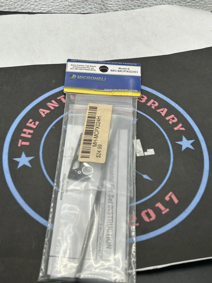 MicroHeli. MH-MCPX024H. Aluminum Tail Boom w/Horizontal Fin system. BLADE MCP X - Image 1 of 1