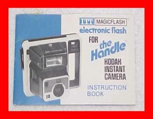 ITT MAGICFLASH ELECTRONIC FLASH BOOKLET MANUAL FOR KODAK HANDLE CAMERA - Picture 1 of 1