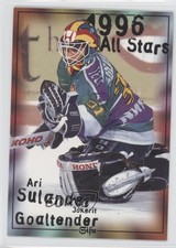 1996-97 Leaf Sisu Redline SM-liiga Ari Sulander #175