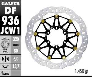 Galfer Disco Freno Ant WAVE FLOATECH 320X6MM (FRONT) BMW S 1000 RR ABS 2021 2024 - Imagen 1 de 1