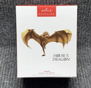 Hallmark 2023 House Of The Dragon Syrax Keepsake Ornament HBO Game Of Thrones - Bild 1 von 5