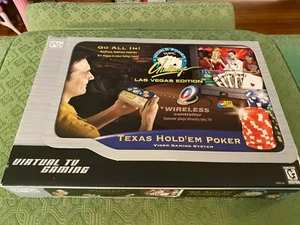 NEW! Virtual TV Gaming System "TEXAS HOLD'EM" Poker ~ Las Vegas Edition - Picture 1 of 7
