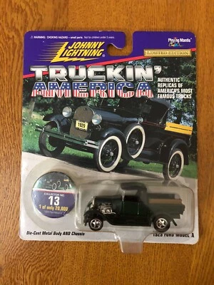 NEW 1997 JOHNNY LIGHTNING TRUCKIN’ AMERICA 1929 FORD MODEL A LIMITED EDITION - Image 1 of 4