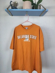 Vintage Y2K Footlocker Exclusive Oklahoma State Football t-shirt Size/ 3XL - Picture 1 of 6