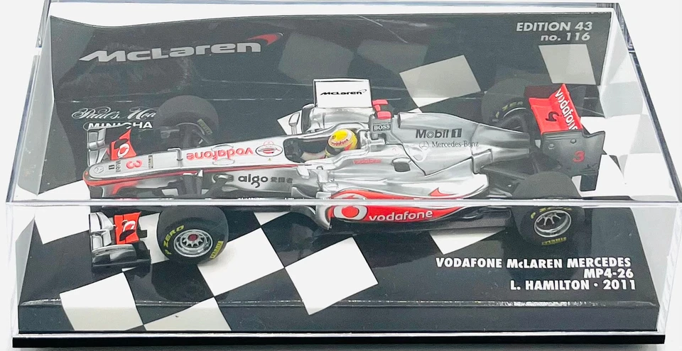EBOND F1 McLaren TAG MP4-26 - L.Hamilton 2011 - Edition 43 N°116 - 1:43 - 0476 - Immagine 1 di 1