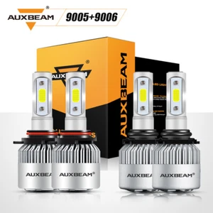 AUXBEAM LED Headlight Hi-Lo Beam for Chevy Silverado 1500 2500HD 3500 1999-2006 - Bild 1 von 12