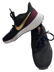 Nike Revolution 6.5 Women’s Running Shoes Black Copper Sneakers BQ3207-003 - Picture 1 of 9