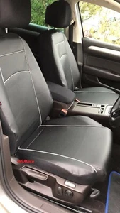 Fundas de asiento delanteras a medida de cuero ecológico para ŠKODA OCTAVIA Mk3 / III 2013 - 2020 - Imagen 1 de 11