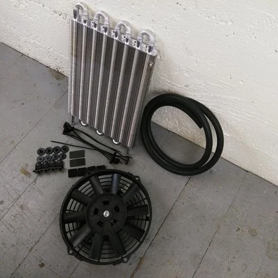 Kit de ventilador de radiador eléctrico enfriador de aceite de transmisión Triumph Spitfire 1962-80 i4 SC Foto 1 de 4