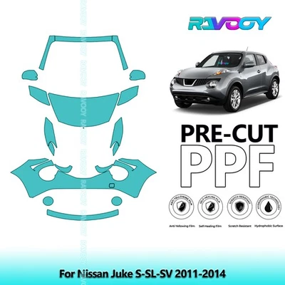 Защитная пленка PreCut PPF для Nissan Juke S-SL-SV 2011-2014 - Изображение 1 из 4
