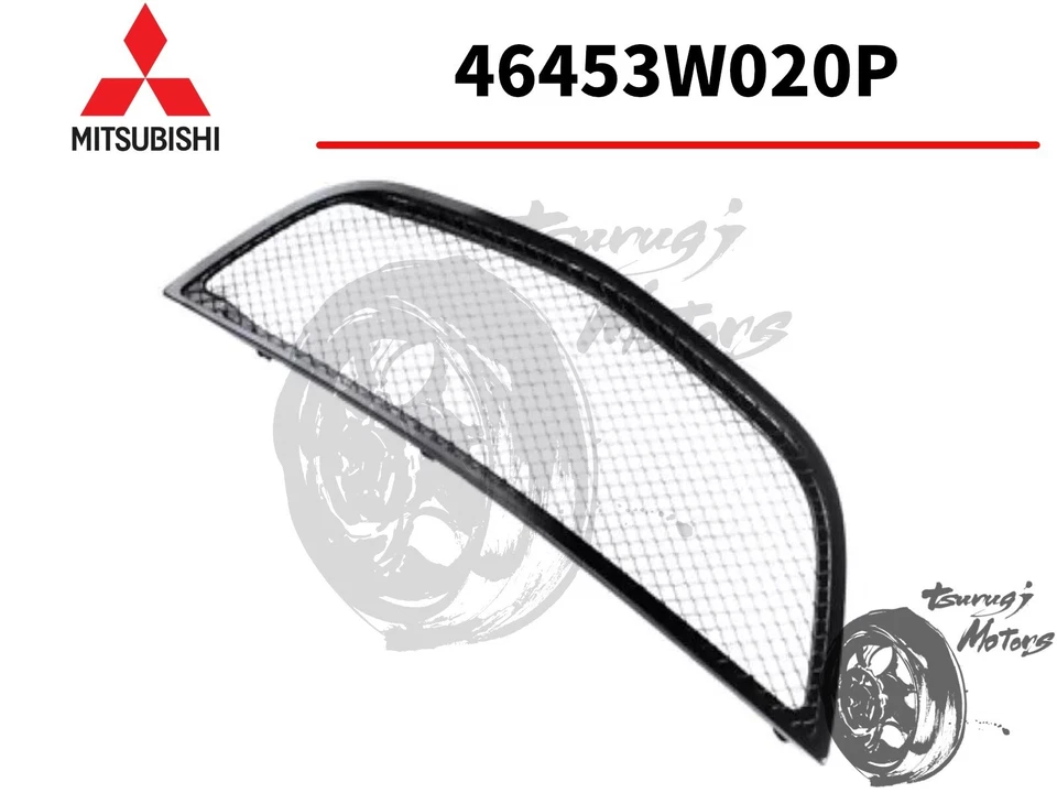 MITSUBISHI LANCER Evo 8 9 CT9A Hood Air Outlet Garnish Genuine 46453W020P OEM