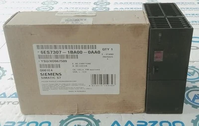 Nueva fuente de alimentación estabilizada Siemens 6ES7307-1BA00-0AA0 Simatic S7 Foto 1 de 4