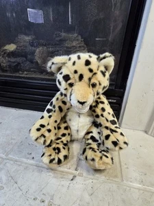 Build A Bear Leopard Cheetah Jaguar 12" Plush Stuffed Animal Toy - Picture 1 of 6