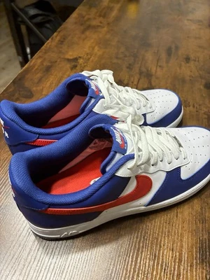 Nike Air Force 1 - Azul/Rojo/Blanco (Color Raro) SIN CAJA🚫📦 Foto 1 de 4