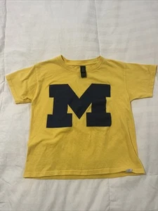 University of Michigan kids T-shirt size XS 4/5 preowned - Picture 1 of 8