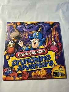 Vintage 1999 - Disco Gioco CD-ROM Cap'n Crunch's Crunchline Adventure - Foto 1 di 3