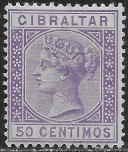 Gibraltar Scott #'s 34 MH - Imagen 1 de 1