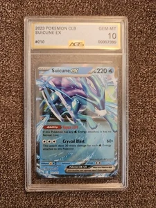 Suicune ex 010/034 Trading Card Game Classic Holo - Picture 1 of 2