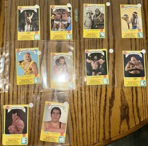 1987 CIRCLE K WWF WRESTLING "SUPERMATCH" (29 Karten) TAB INTAKT. - Bild 1 von 24