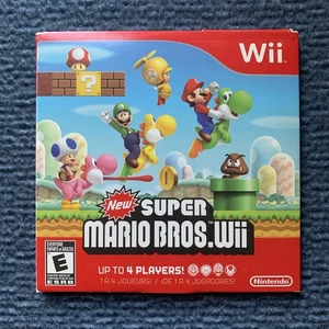 New Super Mario Bros. Wii (Game & Sleeve Only) - Picture 1 of 4