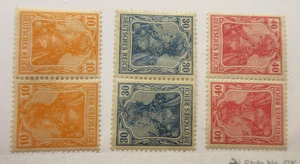 DEUTSCHLAND, Zusammendrucke, Mi.: K1, K2, K3, postfrisch Falz, Lot30, Kat 6€ - Bild 1 von 1